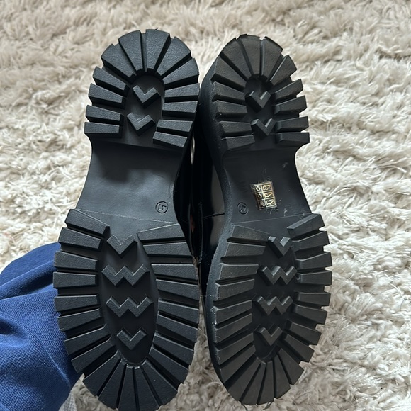 Steve Madden Black Loafers Size 41 - Picture 3 of 4